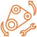 Jakopäähihnan vaihto